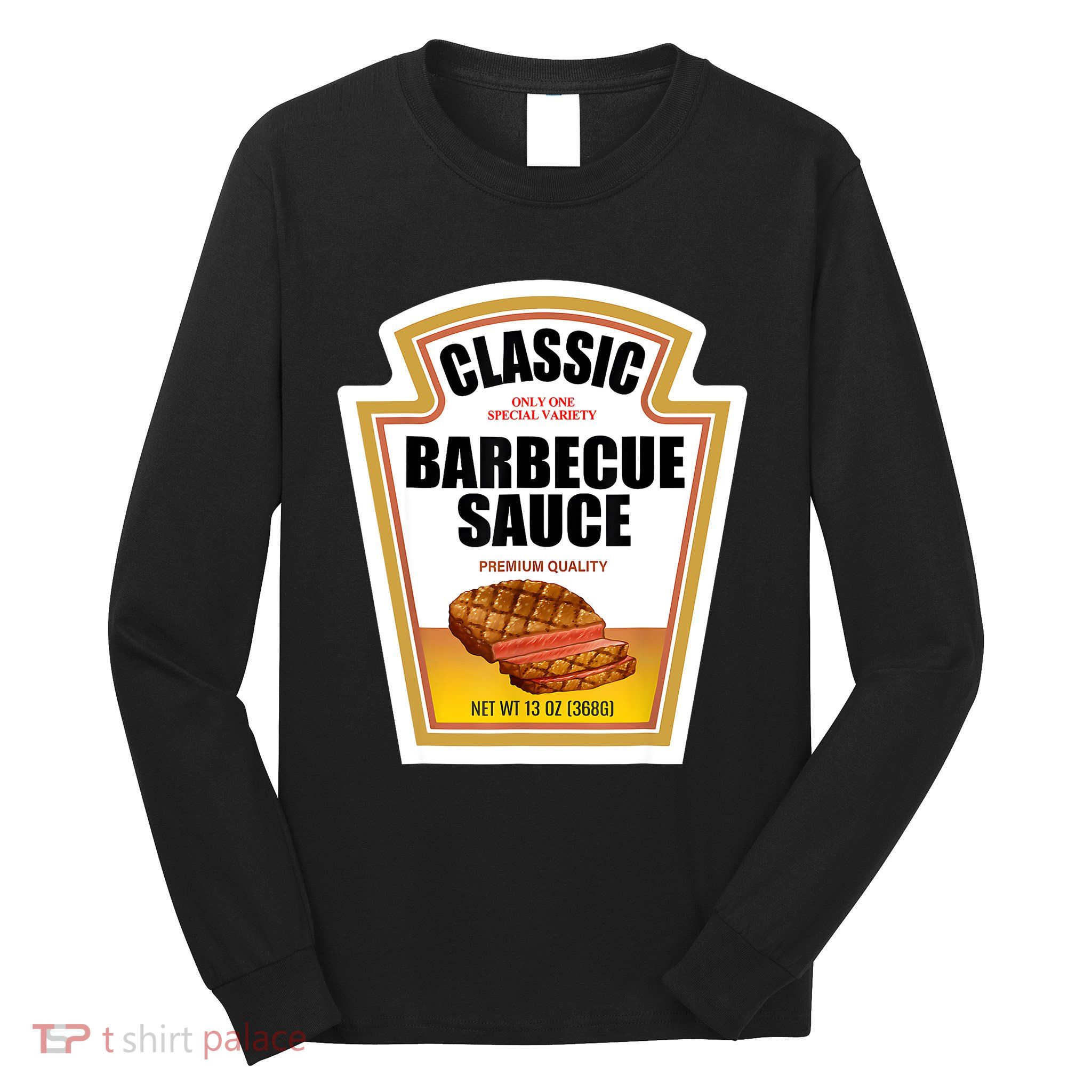 Barbecue Sauce Condiment Group Halloween Costume Long Sleeve Shirt