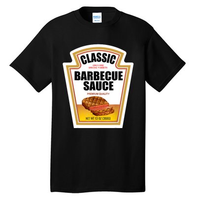 Barbecue Sauce Condiment Group Halloween Costume Tall T-Shirt