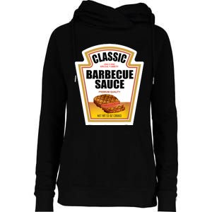 Barbecue Sauce Condiment Group Halloween Costume Womens Funnel Neck Pullover Hood