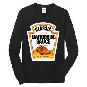 Barbecue Sauce Condiment Group Halloween Costume Tall Long Sleeve T-Shirt