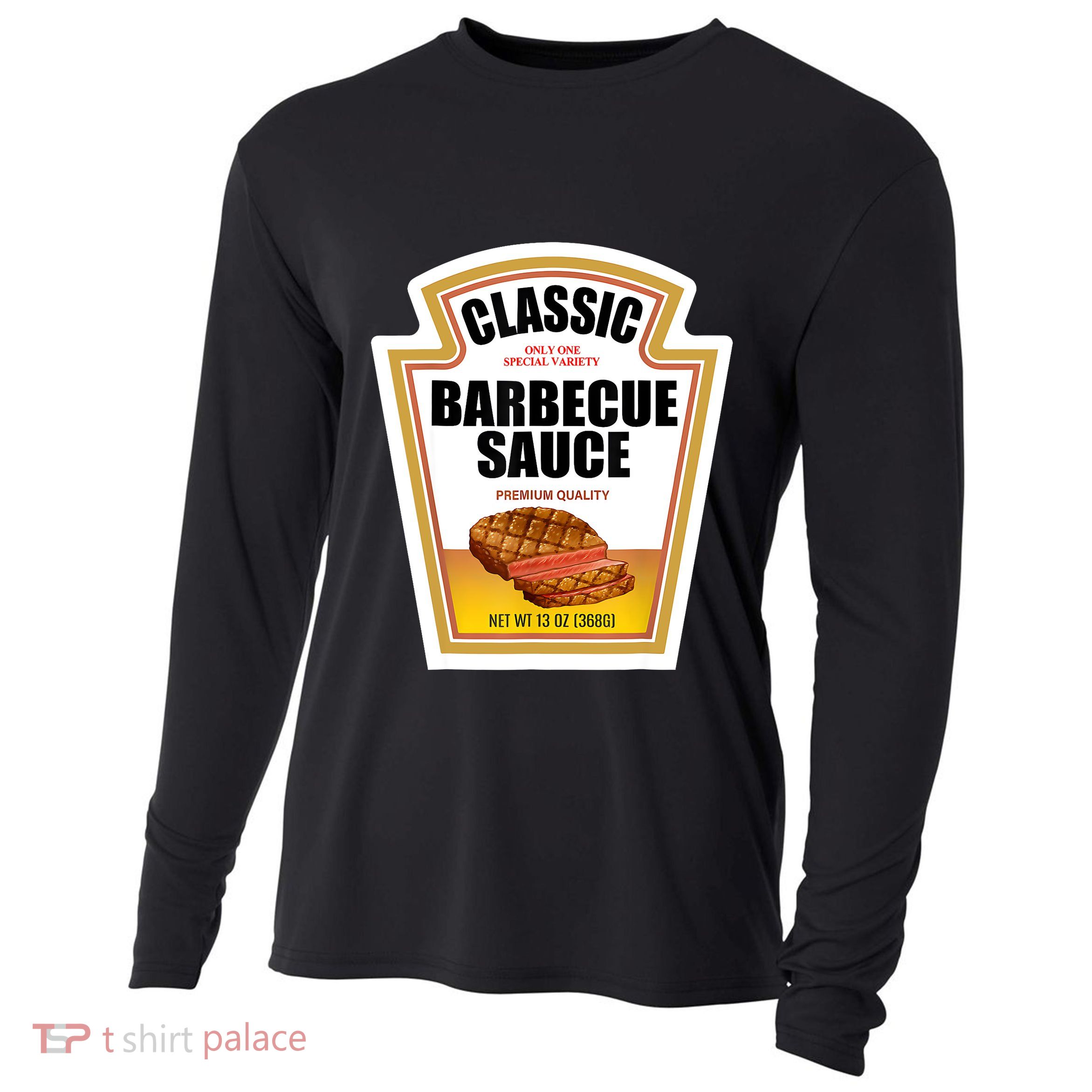Barbecue Sauce Condiment Group Halloween Costume Cooling Performance Long Sleeve Crew