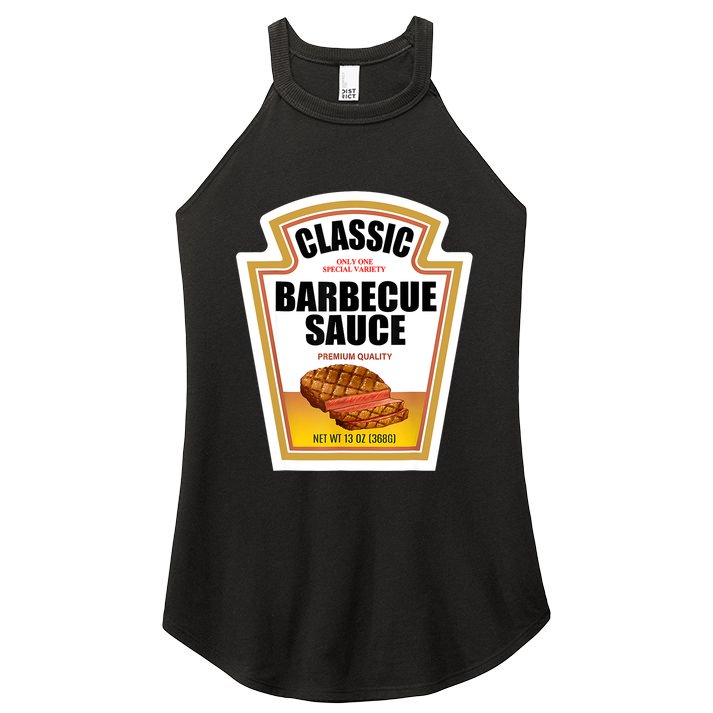 Barbecue Sauce Condiment Group Halloween Costume Women's Perfect Tri Rocker Tank