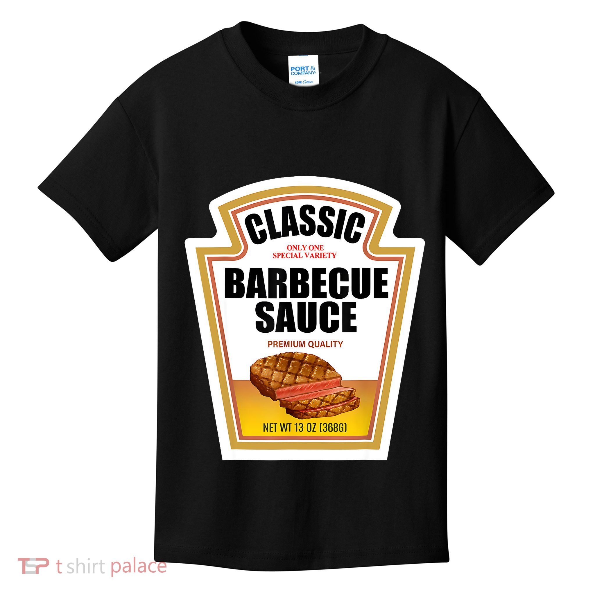 Barbecue Sauce Condiment Group Halloween Costume Kids T-Shirt