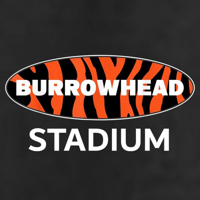 Burrowhead Stadium Cincinnati Football 7 Panel Mesh Trucker Snapback Hat