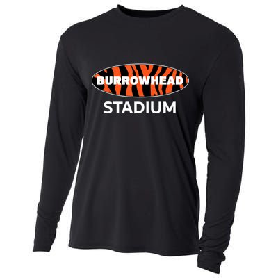 Burrowhead Stadium Cincinnati Football Cooling Performance Long Sleeve Crew