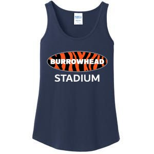 Burrowhead Stadium Cincinnati Football Ladies Essential Tank