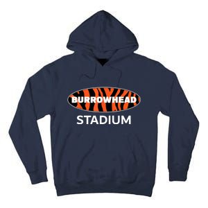 Burrowhead Stadium Cincinnati Football Tall Hoodie