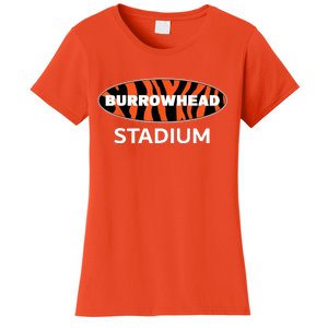 Burrowhead Stadium Cincinnati Football Women's T-Shirt