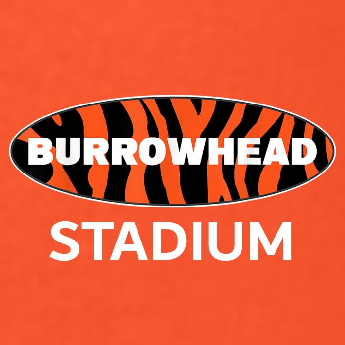 Burrowhead Stadium Cincinnati Football Womens T-Shirt