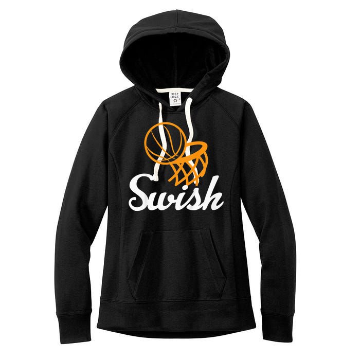 Basketball Swish Cool Sports Clothing Women's Fleece Hoodie