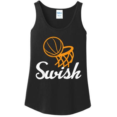 Basketball Swish Cool Sports Clothing Ladies Essential Tank