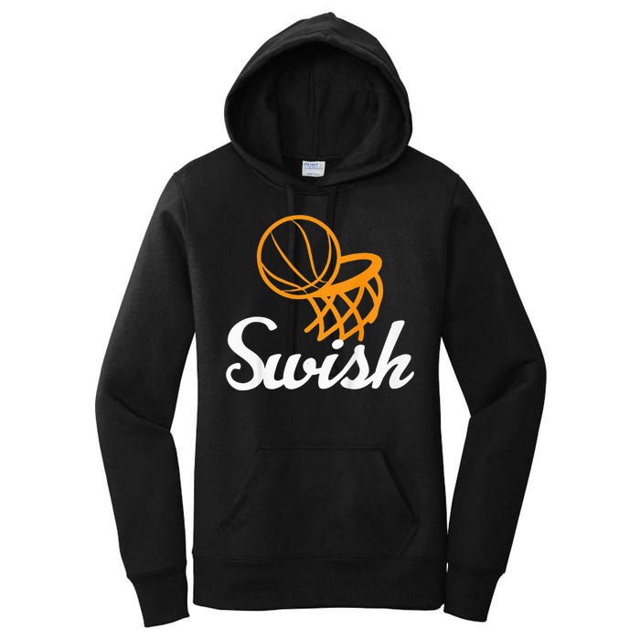 Basketball Swish Cool Sports Clothing Women's Pullover Hoodie