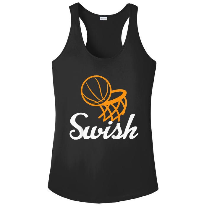 Basketball Swish Cool Sports Clothing Ladies PosiCharge Competitor Racerback Tank