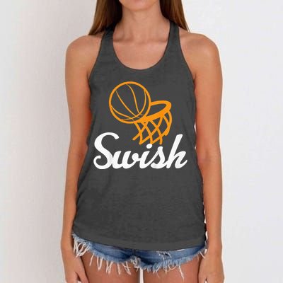 Basketball Swish Cool Sports Clothing Women's Knotted Racerback Tank