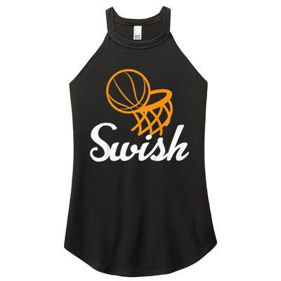 Basketball Swish Cool Sports Clothing Women's Perfect Tri Rocker Tank