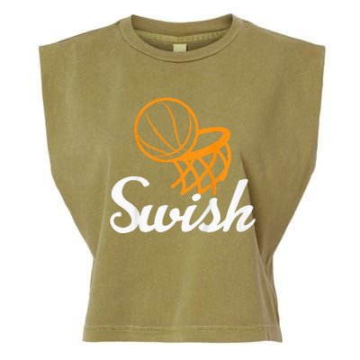 Basketball Swish Cool Sports Clothing Garment-Dyed Women's Muscle Tee