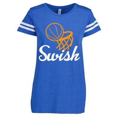 Basketball Swish Cool Sports Clothing Enza Ladies Jersey Football T-Shirt