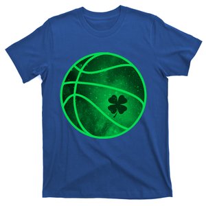 Basketball Shamrock Clover Leaf Pajama St Patrick's Day Gift T-Shirt