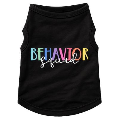 Behavior Squad Colorful Therapist Doggie Tank