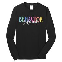 Behavior Squad Colorful Therapist Long Sleeve Shirt