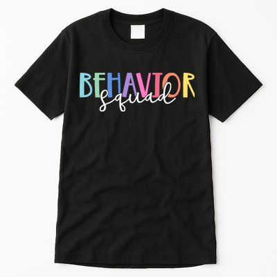 Behavior Squad Colorful Therapist Tall T-Shirt