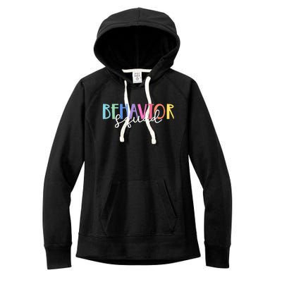 Behavior Squad Colorful Therapist Women's Fleece Hoodie