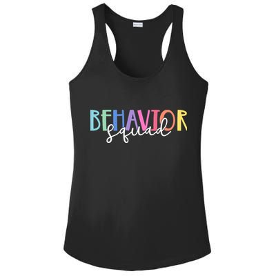 Behavior Squad Colorful Therapist Ladies PosiCharge Competitor Racerback Tank