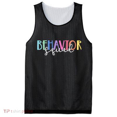 Behavior Squad Colorful Therapist Mesh Reversible Basketball Jersey Tank