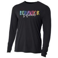 Behavior Squad Colorful Therapist Cooling Performance Long Sleeve Crew