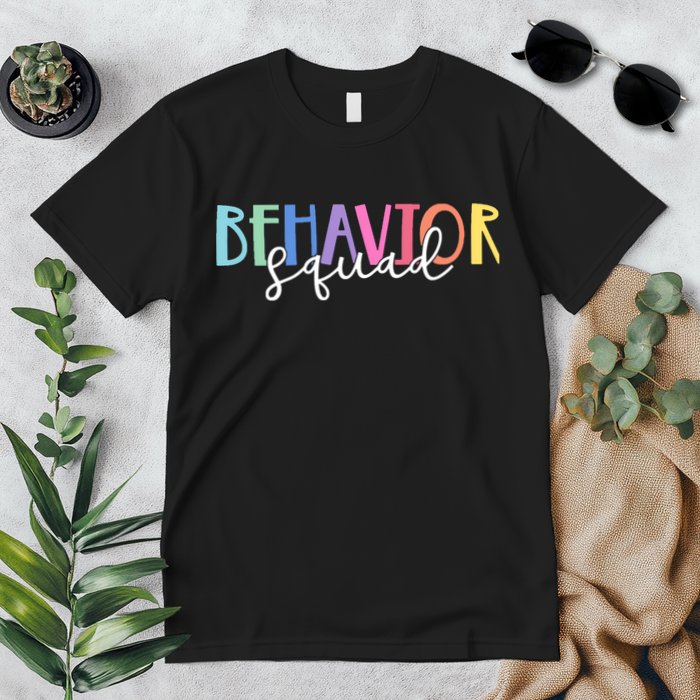 Behavior Squad Colorful Therapist Premium T-Shirt