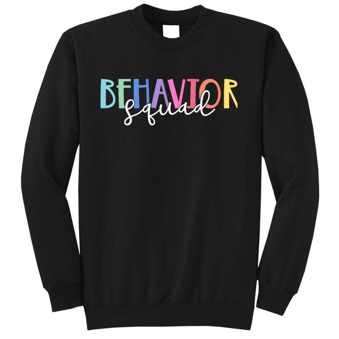 Behavior Squad Colorful Therapist Tall Sweatshirt