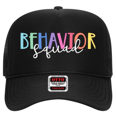 Behavior Squad Colorful Therapist Trucker Hat