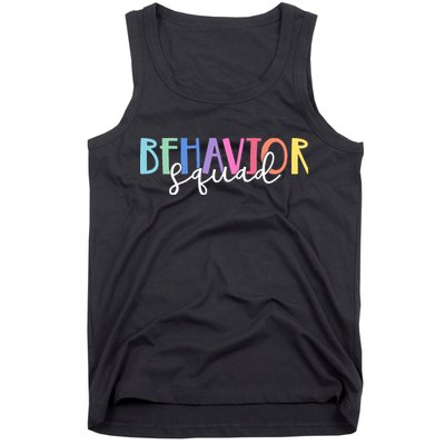 Behavior Squad Colorful Therapist Tank Top