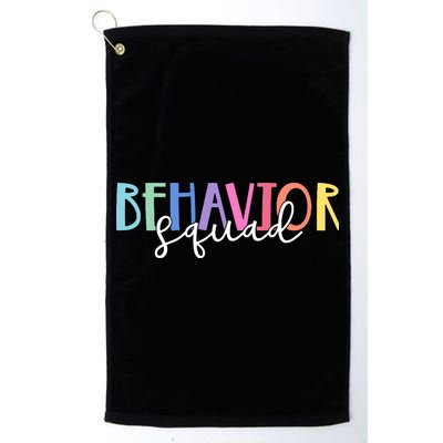 Behavior Squad Colorful Therapist Golf Towel