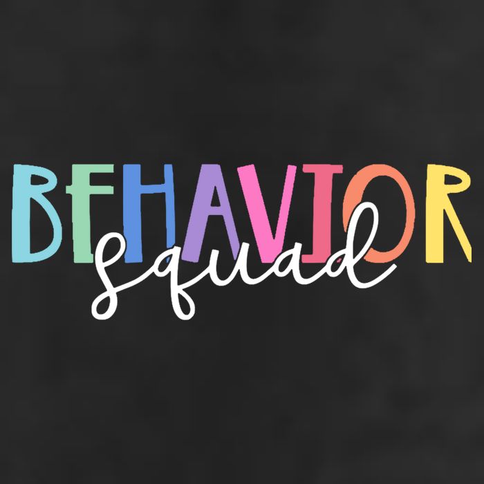 Behavior Squad Colorful Therapist Golf Towel