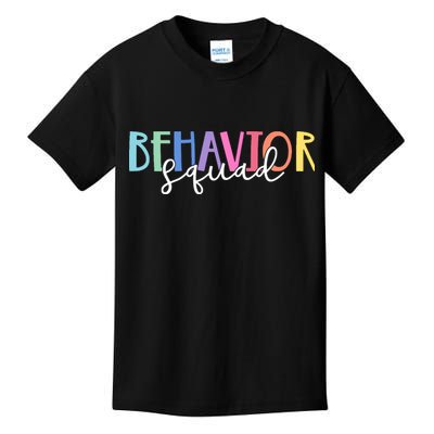 Behavior Squad Colorful Therapist Kids T-Shirt