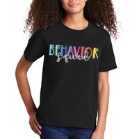 Behavior Squad Colorful Therapist Kids T-Shirt