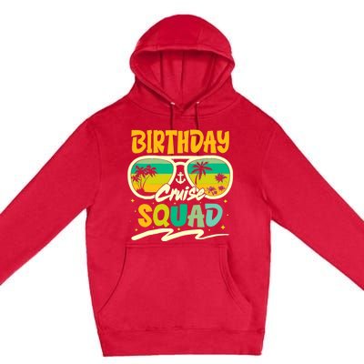 Birthday Summer Cruise Squad Party Vintage Lovers Holiday Premium Pullover Hoodie