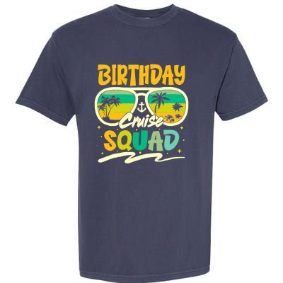 Birthday Summer Cruise Squad Party Vintage Lovers Holiday Garment-Dyed Heavyweight T-Shirt