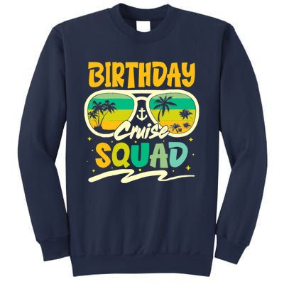 Birthday Summer Cruise Squad Party Vintage Lovers Holiday Sweatshirt