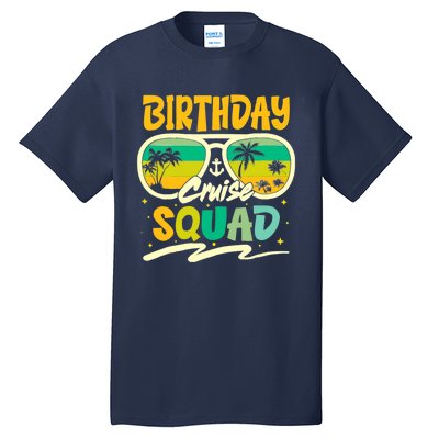 Birthday Summer Cruise Squad Party Vintage Lovers Holiday Tall T-Shirt