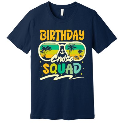 Birthday Summer Cruise Squad Party Vintage Lovers Holiday Premium T-Shirt