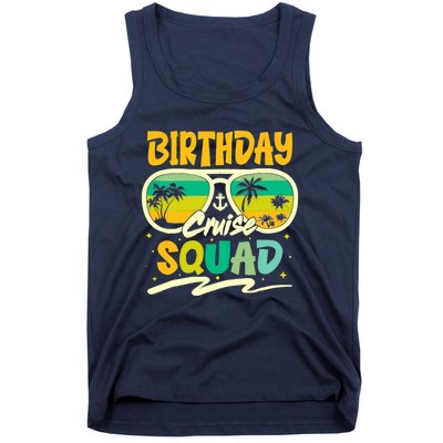 Birthday Summer Cruise Squad Party Vintage Lovers Holiday Tank Top