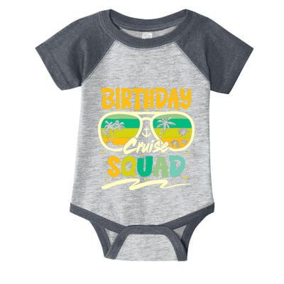 Birthday Summer Cruise Squad Party Vintage Lovers Holiday Infant Baby Jersey Bodysuit