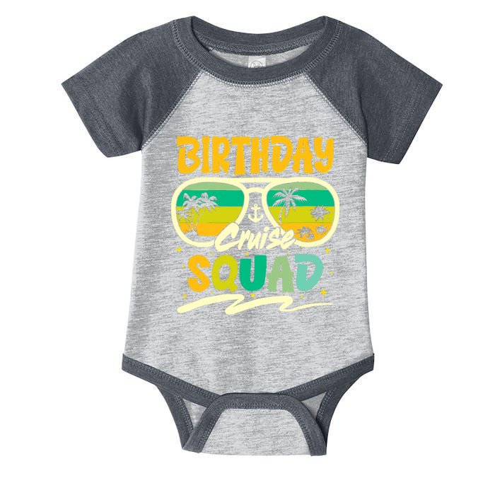 Birthday Summer Cruise Squad Party Vintage Lovers Holiday Infant Baby Jersey Bodysuit