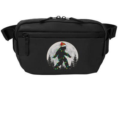 Bigfoot Santa Christmas Tree Lights Crossbody Pack