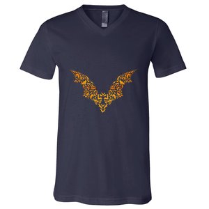 Bat Spooky Costume Idea Halloween V-Neck T-Shirt