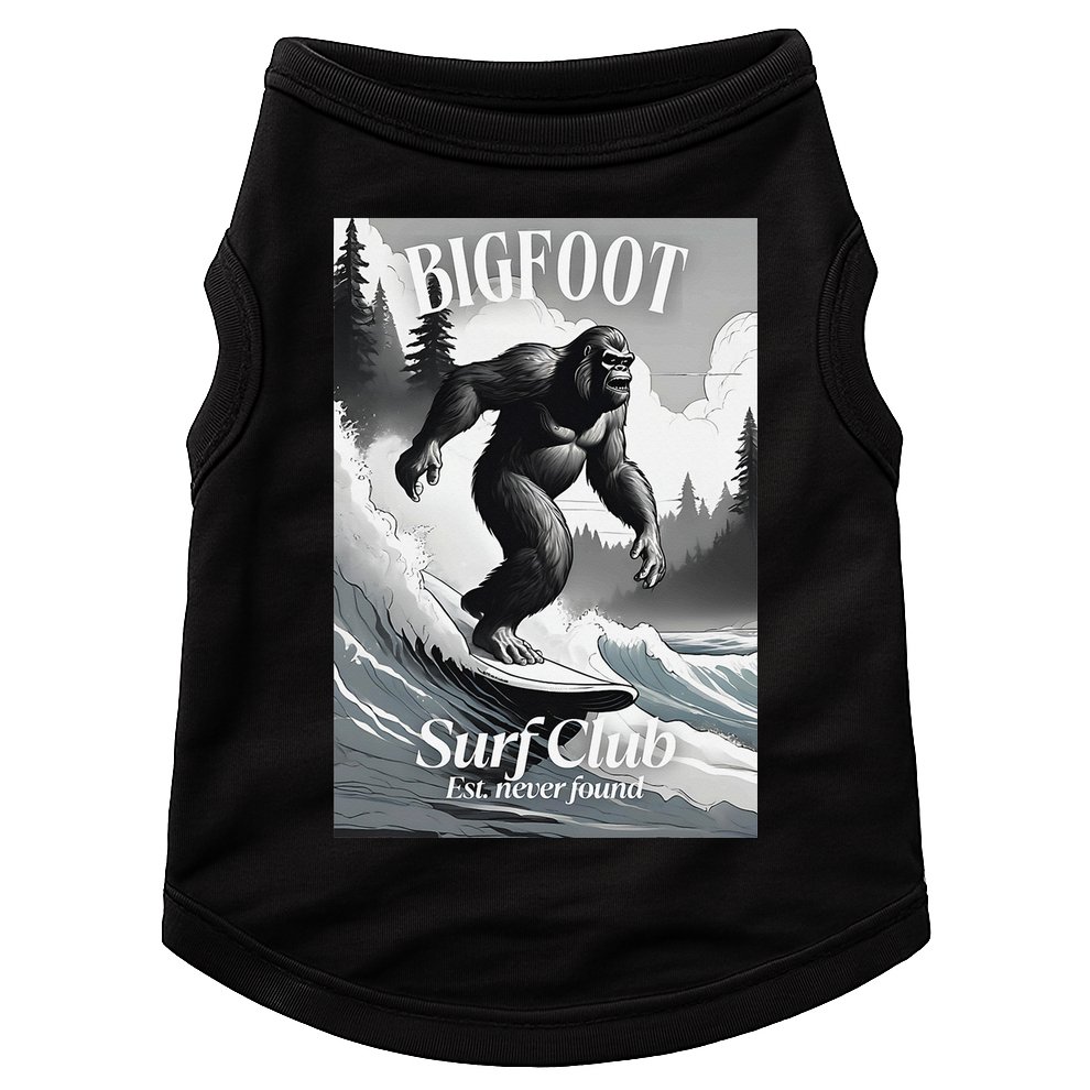 Bigfoot Surf Club Est Doggie Tank