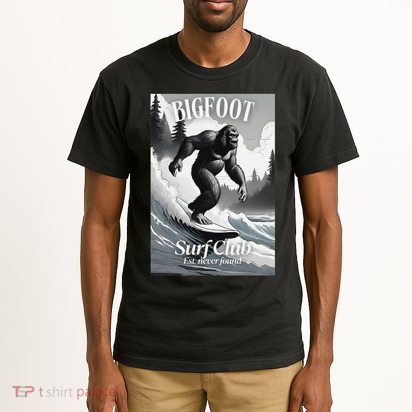 Bigfoot Surf Club Est Tall T-Shirt