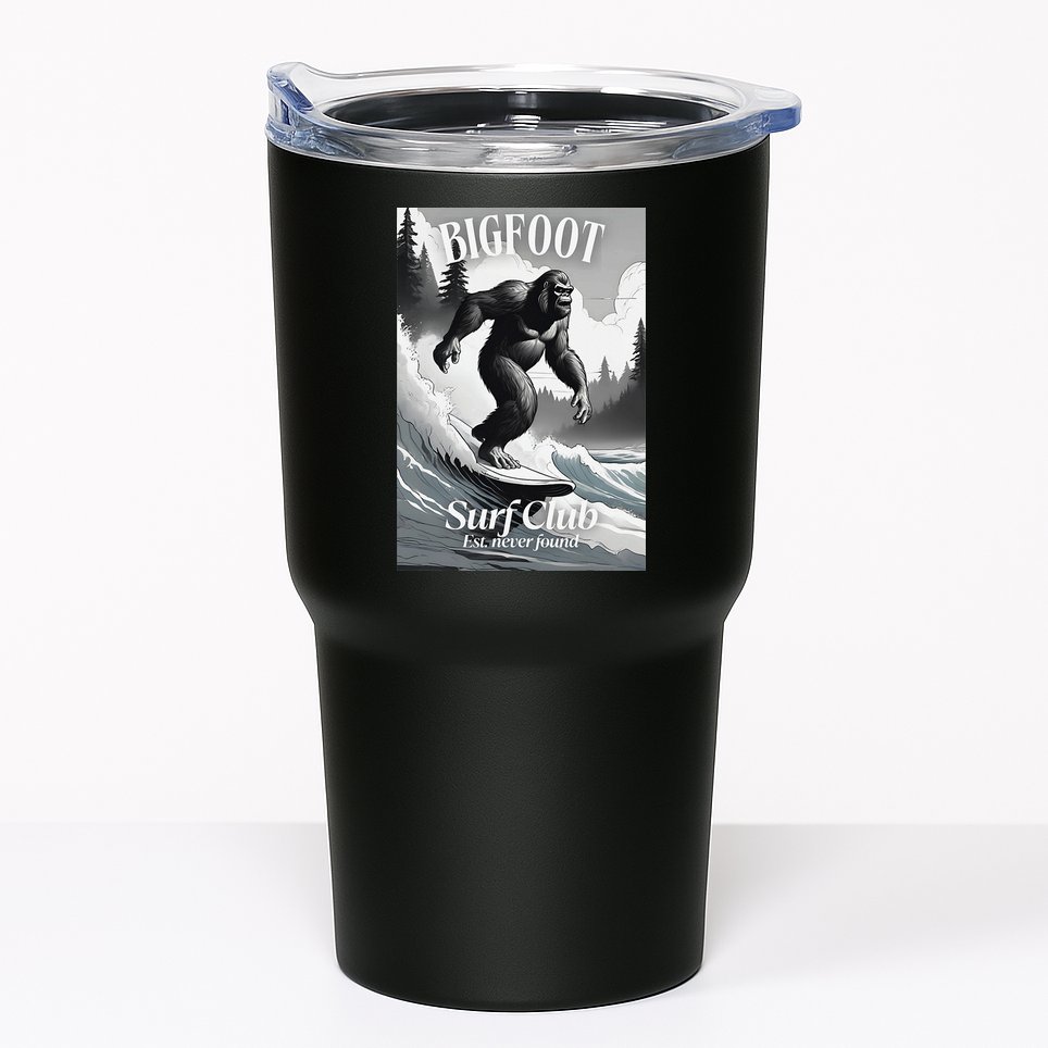 Bigfoot Surf Club Est Tumbler